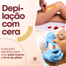 Post do Instagram Depilação Com Cera Moderno Laranja(3)